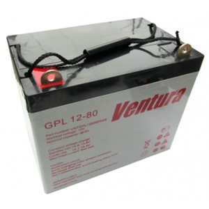 Аккумуляторная батарея VENTURA GPL 12-80 (12V 80Ah)