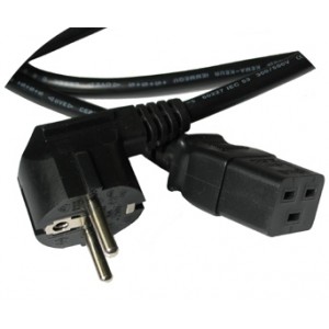 Кабель питания Schuko/C19, 250 B, 16 A, 2 м