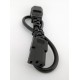 КАБЕЛЬ ПИТАНИЯ C13/C14, 250 В, 10 А, 0.5 М, 3 Х 1.0 КВ. ММ