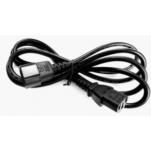 Кабель питания C13/C14, 250 В, 10 А, 2М, 3 Х 1.0 КВ. ММ